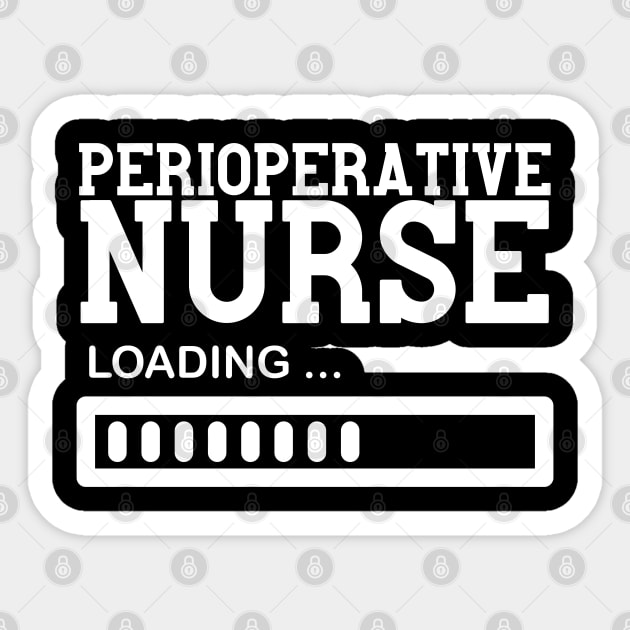 Funny Perioperative Nurse Job gift Idea Sticker by Monster Skizveuo